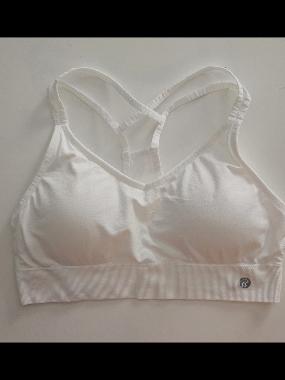 Bally Total Fitness Seamless Strappy Sports Bra